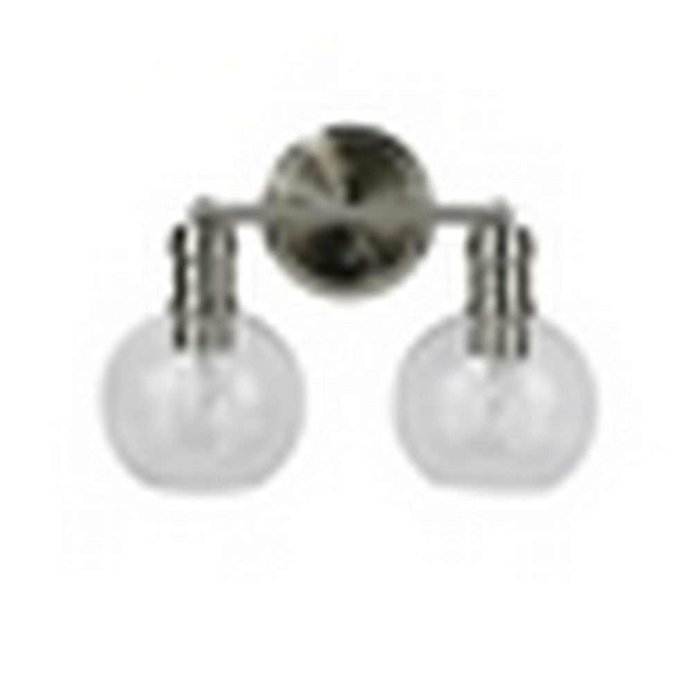 CHLOE Lighting OXA Transitional 2 Light Brushed Nickel Vanity Bathlight 14’’ Wide CHL-CH6S001BN14-BL2