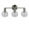 CHLOE Lighting OXA Transitional 3 Light Brushed Nickel Vanity Bathlight 22’’ Wide CHL-CH6S001BN22-BL3