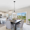 CHLOE Lighting TILIAN Transitional 1 Light Oil Rubbed Bronze Ceiling Pendant 12’’ Wide CHL-CH6S804RB12-DP1