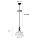 CHLOE Lighting TILIAN Transitional 1 Light Oil Rubbed Bronze Ceiling Pendant 12’’ Wide CHL-CH6S804RB12-DP1