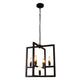 Lighting IRONCLAD Farmhouse 5 Light Oil Rubbed Bronze Ceiling Pendant 18’’ Wide CHL-CH7H026RB18-UP5
