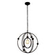 Lighting IRONCLAD Farmhouse 1 Light Oil Rubbed Bronze Ceiling Pendant 18’’ Wide CHL-CH7H080RB18-DP1