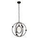 Lighting IRONCLAD Farmhouse 1 Light Oil Rubbed Bronze Ceiling Pendant 18’’ Wide CHL-CH7H080RB18-DP1