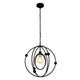 Lighting IRONCLAD Farmhouse 1 Light Oil Rubbed Bronze Ceiling Pendant 18’’ Wide CHL-CH7H080RB18-DP1