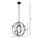 Lighting IRONCLAD Farmhouse 1 Light Oil Rubbed Bronze Ceiling Pendant 18’’ Wide CHL-CH7H080RB18-DP1