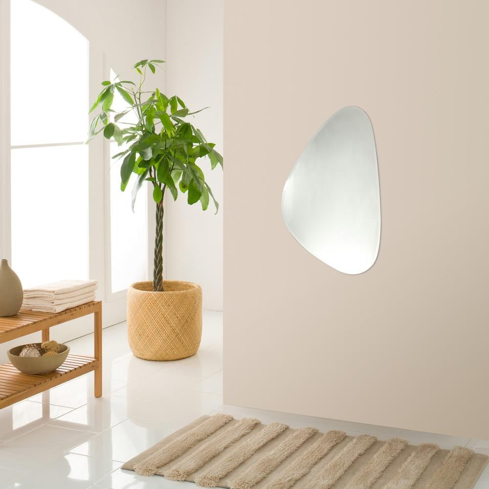 Lighting LYZETH Large Frameless Wall Mirror 24x39