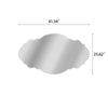 Chloe’S Reflection Horizontal Hanging Novelty Shaped Frameless Wall Mirror 24’’ Width CHL-CH7M005SV41-HOV
