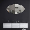 Chloe’S Reflection Horizontal Hanging Novelty Shaped Frameless Wall Mirror 24’’ Width CHL-CH7M005SV41-HOV