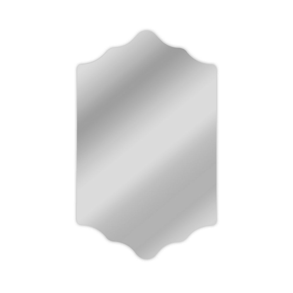 Chloe'S Reflection Verical/Horizontal Hanging Novelty Shaped Frameless Wall Mirror 35" Height