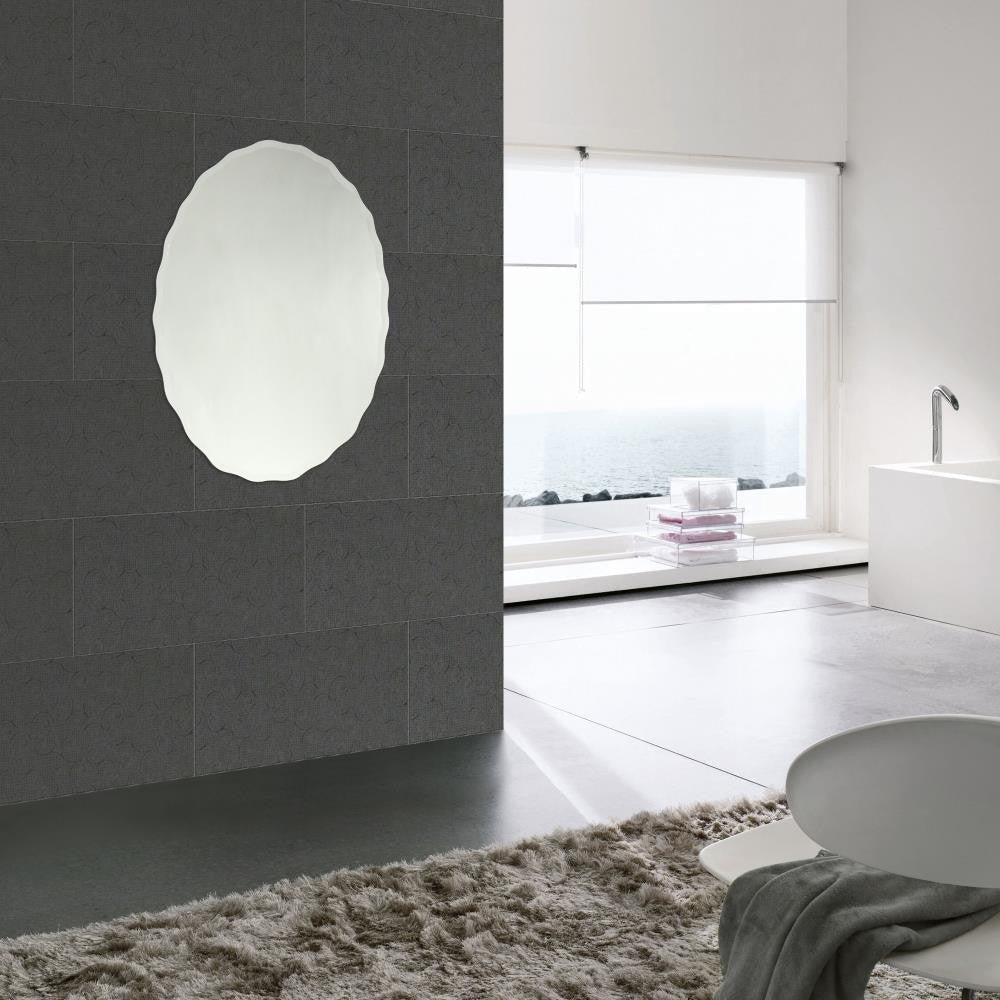 Lighting MYRLIN Large Frameless Wall Mirror 24x32 CHL-CH7M049SV24-GOV