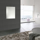 Lighting BALDWIN Large Frameless Wall Mirror 28x35 CHL-CH7M063SV28-FRT