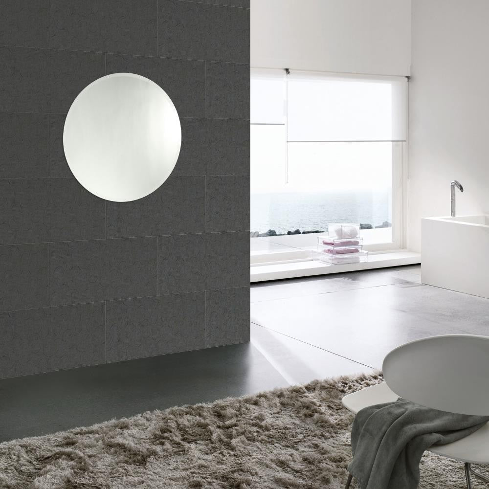 Lighting DODSON Large Frameless Wall Mirror 23x23 CHL-CH7M077SV23-GRD