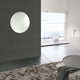 Lighting DODSON Large Frameless Wall Mirror 23x23 CHL-CH7M077SV23-GRD