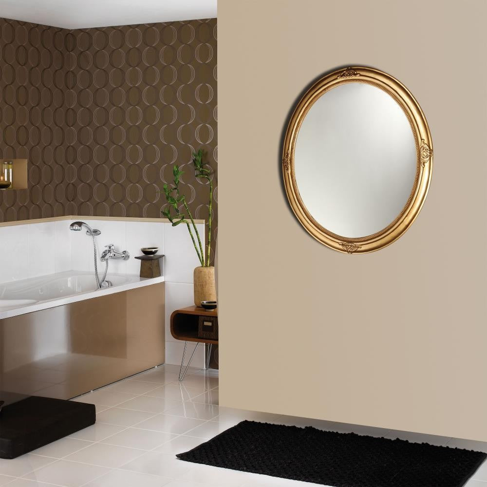 Lighting WYTHE Framed Wall Mirror 26x29 CHL-CH7M105AG27-FOV