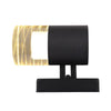 Lighting AALOK 1 Light LED In/Out Door Wall Sconce 3000K Warm White 7’’ Tall CHL-CH7Q001BK07-LW1
