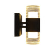 Lighting AALOK 2 Light LED In/Out Door Wall Sconce 3000K Warm White 10’’ Tall CHL-CH7Q001BK10-LW2