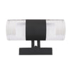 Lighting AALOK 2 Light LED In/Out Door Wall Sconce 3000K Warm White 10’’ Tall CHL-CH7Q001BK10-LW2