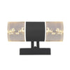 Lighting AMBERT 2 Light LED In/Out Door Wall Sconce 3000K Warm White 10’’ Tall CHL-CH7Q032BK10-LW2