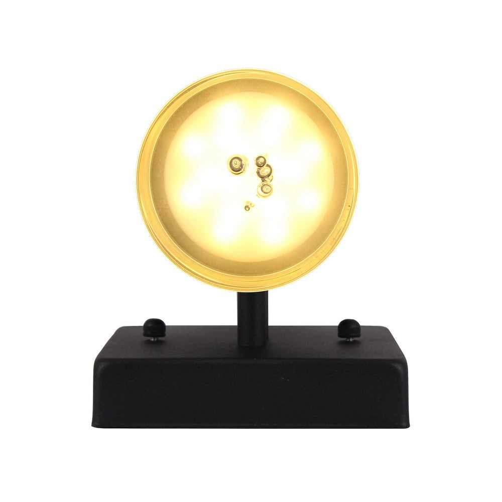 Lighting AMBERT 2 Light LED In/Out Door Wall Sconce 3000K Warm White 10’’ Tall CHL-CH7Q032BK10-LW2