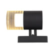 Lighting ANWAR 1 Light LED In/Out Door Wall Sconce 3000K Warm White 7’’ Tall CHL-CH7Q037BK07-LW1