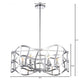 Lighting WILLOW Transitional 6 Light Chrome Ceiling Pendant 25’’ Wide CHL-CH7S022CM25-UP6