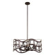 Lighting WILLOW Transitional 6 Light Oil Rubbed Bronze Ceiling Pendant 25’’ Wide CHL-CH7S022RB25-UP6