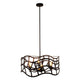 Lighting WILLOW Transitional 6 Light Oil Rubbed Bronze Ceiling Pendant 25’’ Wide CHL-CH7S022RB25-UP6