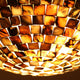 CHLOE Lighting CROWN Mosaic-Style 2 Light Ceiling-Flush Fixture 12’’ Wide CHL-CH8C402BW12-CF2