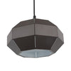 Lighting FINN Contemporary-Style 1 Light Brown and White Ceiling Mini Pendant 10’’ Wide CHL-CH8D479BR10-DP1