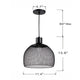 Industrial Style Mini Ceiling Pendant Light with Cage Shade Black CHL-CH8D544BK11-DP1