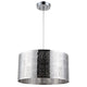Lighting SIERRA Farmhouse 1 Light Chrome Ceiling Pendant 15’’ Wide CHL-CH8H981CM15-DP1