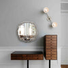 CHLOE’s Reflection Contemporary-Style Silver Finish Round Wall Mirror 33’’ Wide CHL-CH8M001SP33-RND