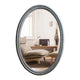 CHLOE’s Reflection Contemporary-Style Silver Finish Oval Wall Mirror 34’’ Tall CHL-CH8M007SV34-VOV
