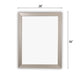 Rectangular Wall Mirror with Molded Details Silver CHL-CH8M011SV36-FRT