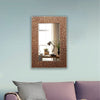 CHLOE’s Reflection Contemporary-Style Rectangle Antique Golden Finish 36’’ CHL-CH8M012GZ36-VRT