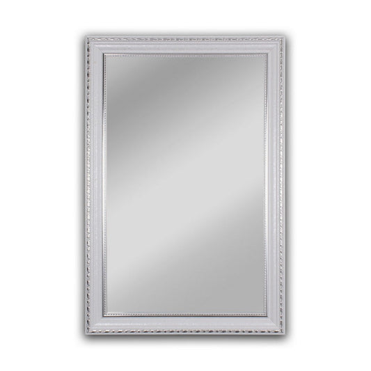 CHLOE's Reflection Contemporary White Finish Rectangle Framed Wall Mirror 35" Width