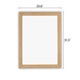 Reflection Golden Finish Framed Wall Mirror 32’’ Height CHL-CH8M033GP32-FRT