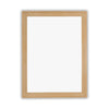 Reflection Golden Finish Framed Wall Mirror 32" Height