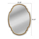 CHLOE’s Reflection Contemporary Maple Wood Finish Oval Framed Wall Mirror 36’’ Height CHL-CH8M803NO36-VOV