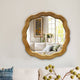 CHLOE’s Reflection Contemporary Maple Wood Finish Round Framed Wall Mirror 33’’ Width CHL-CH8M805NO33-RND
