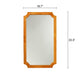 Reflection Maple Finish Rectangular Framed Wall Mirror 33’’ Height CHL-CH8M810MW33-FRT