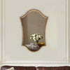 CHLOE’s Reflection Contemporary Maple Wood Finish Dual-Arched Framed Wall Mirror 30’’ Height CHL-CH8M812MW30-VAR
