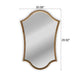 CHLOE’s Reflection Contemporary Maple Wood Finish Dual-Arched Framed Wall Mirror 30’’ Height CHL-CH8M812MW30-VAR