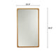 Reflection Maple Finish Rectangular Framed Wall Mirror 37’’ Height CHL-CH8M826MW37-FRT