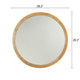 Reflection Maple Finish Framed Wall Mirror 28’’ Height CHL-CH8M829MW28-FRD