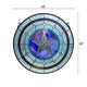 Lighting LONESTAR Tiffany-style Round Window Panel 24’’ Height CHL-CH8P004BG24-RND
