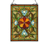 Chloe Lighting Adelia Tiffany-Style Victorian Stained Glass Window Panel 24’’ Height CHL-CH8P012GV24-VRT