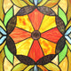 Chloe Lighting Adelia Tiffany-Style Victorian Stained Glass Window Panel 24’’ Height CHL-CH8P012GV24-VRT