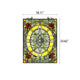 Chloe Lighting Bonica Tiffany-Style Floral Stained Glass Window Panel 24’’ Height CHL-CH8P023RF24-VRT
