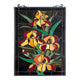 Chloe Lighting Fire Lily Tiffany-Style Floral Stained Glass Window Panel 25’’ Height CHL-CH8P032OF25-VRT